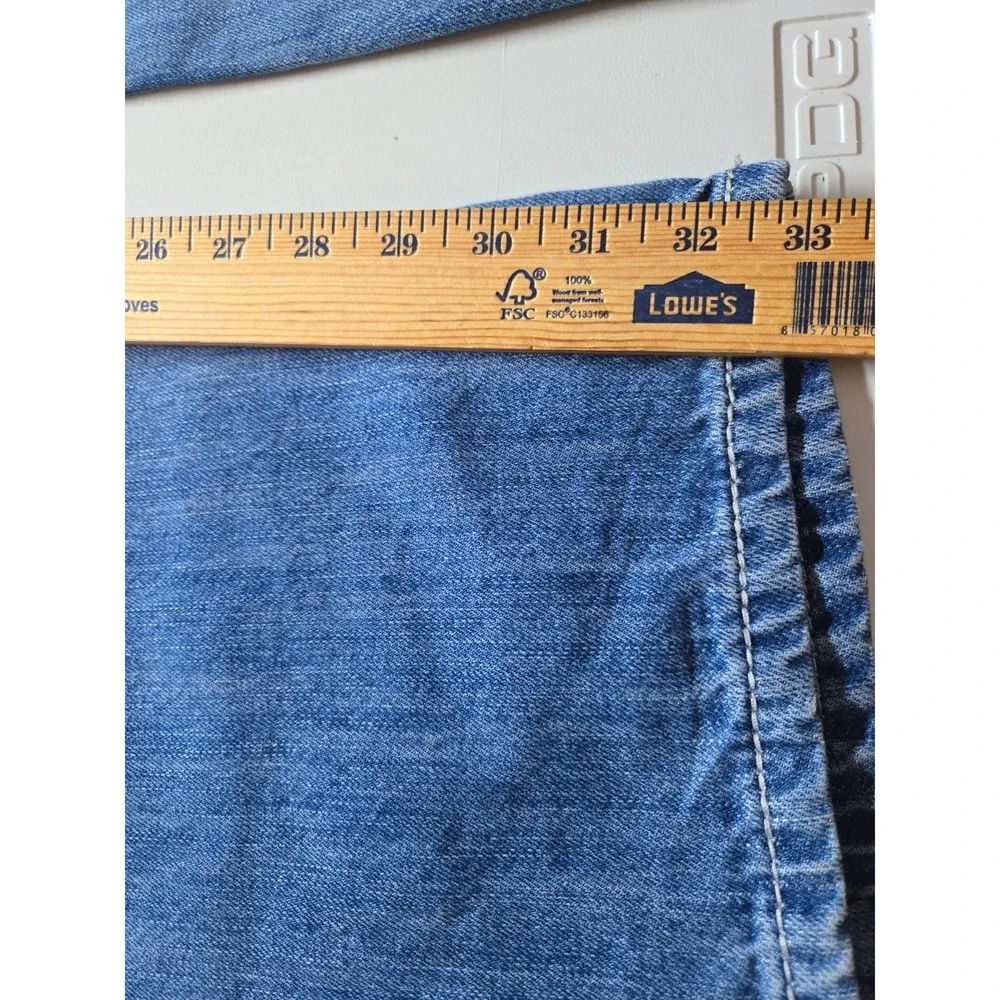 Wrangler 20X Mens Jeans 40x34 Blue‎ Denim Straight Leg Casual Workwear